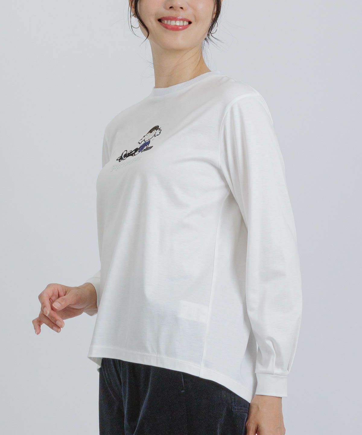 モデル着用画像(ホワイト)