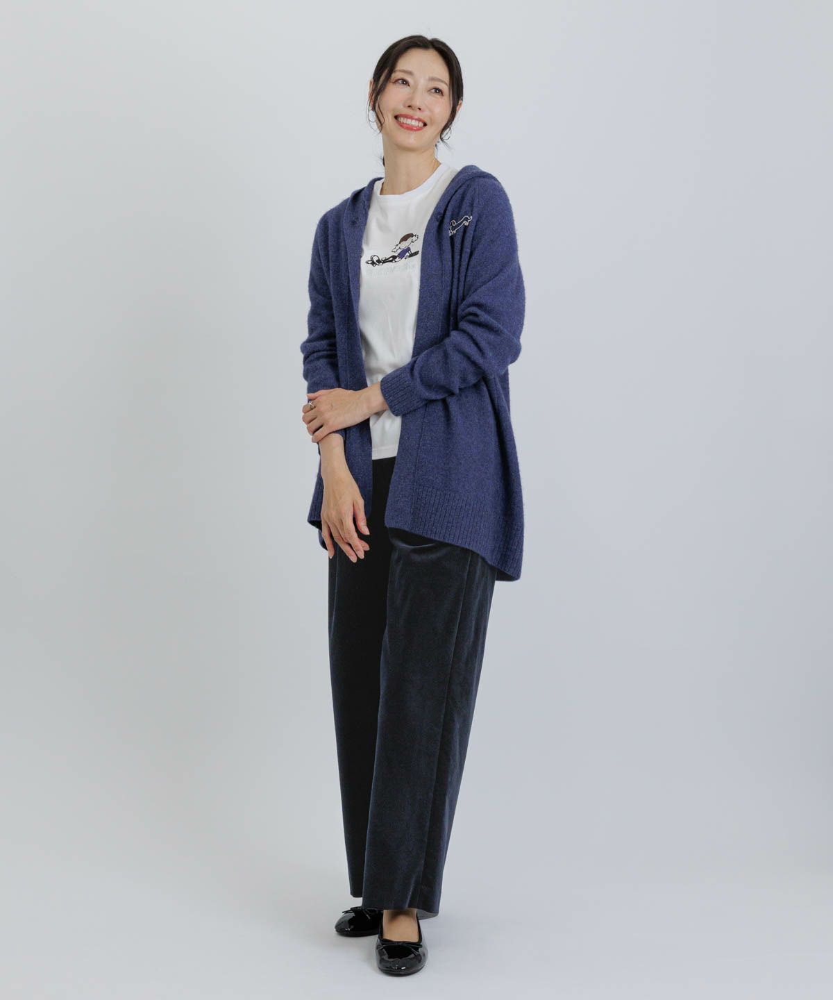 モデル着用画像(ホワイト)