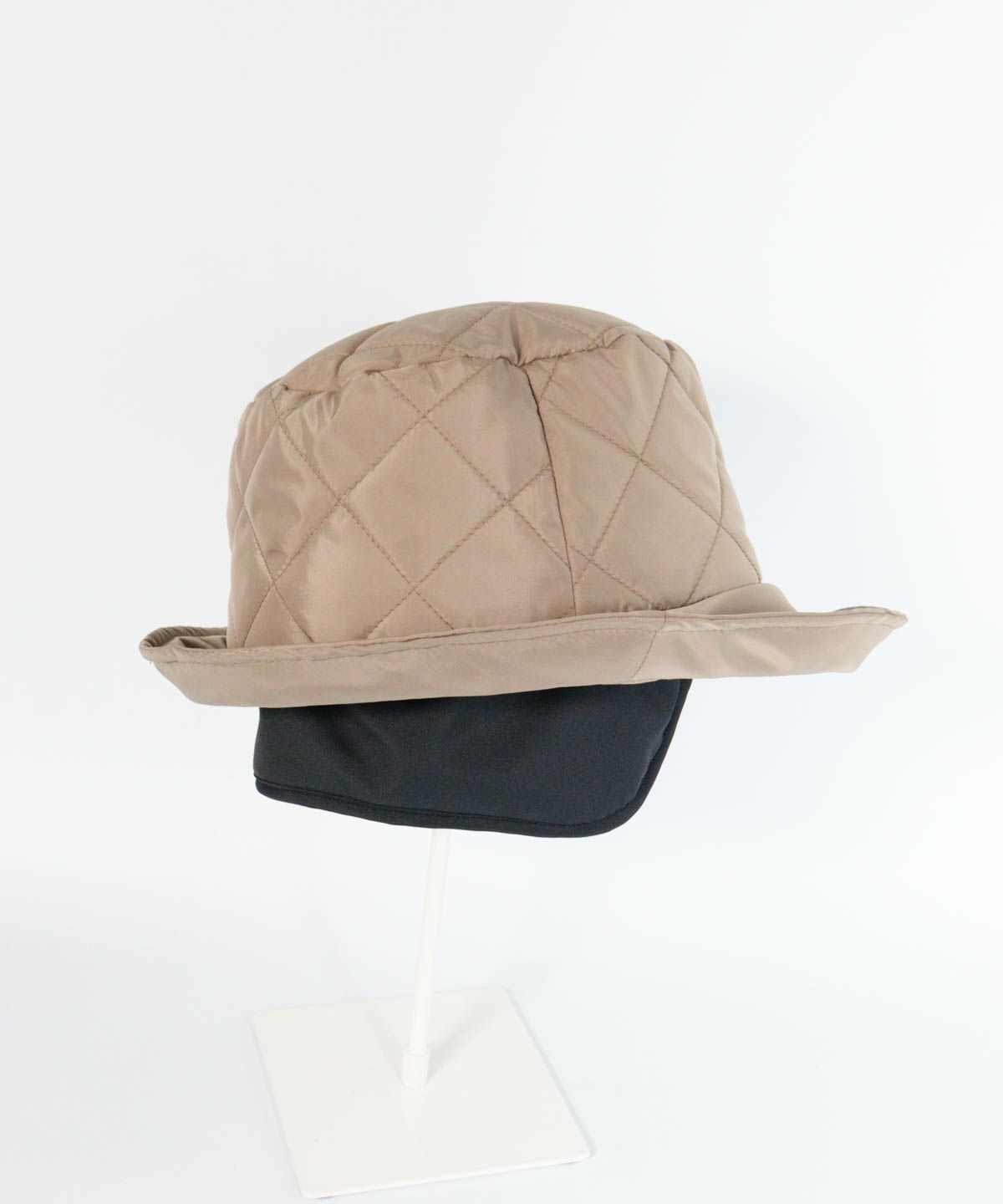 耳当て部分（キャメル）