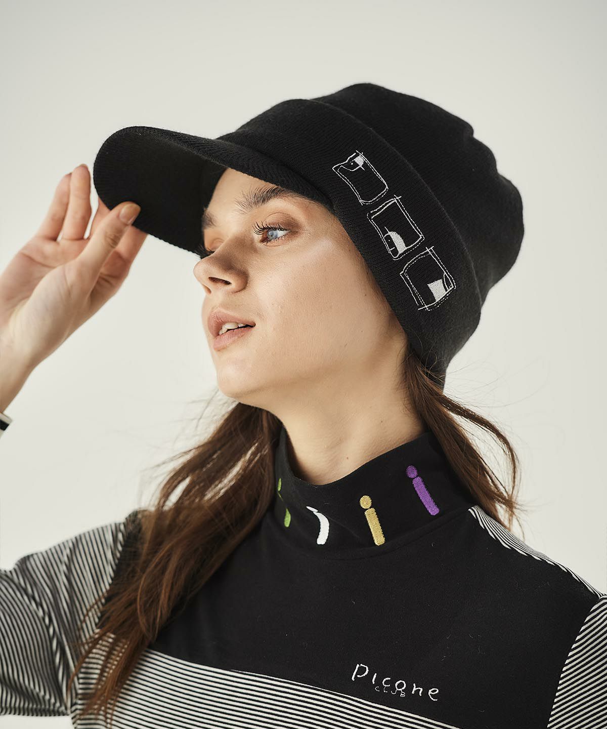 モデル着用画像（ブラック）