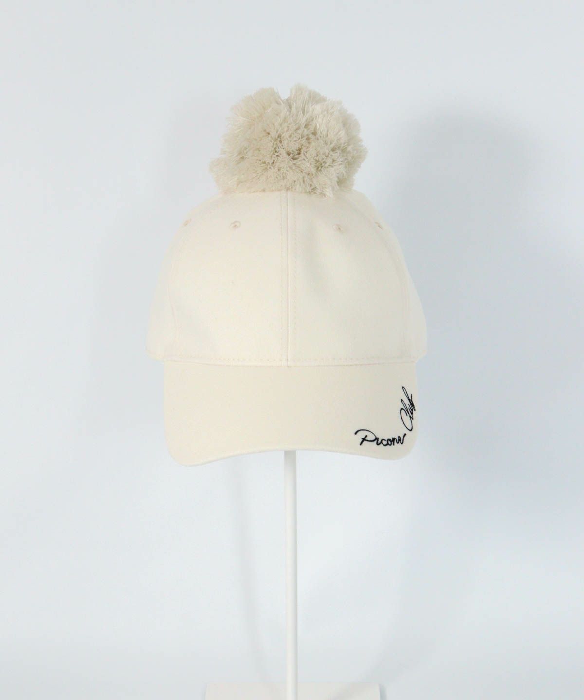 キャップ正面（ホワイト）