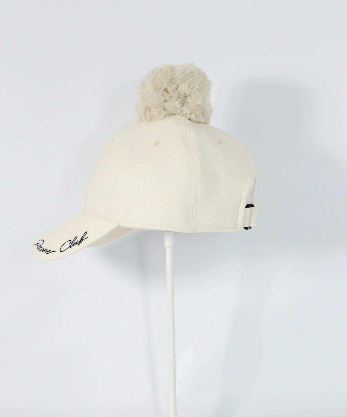 キャップ左横（ホワイト）