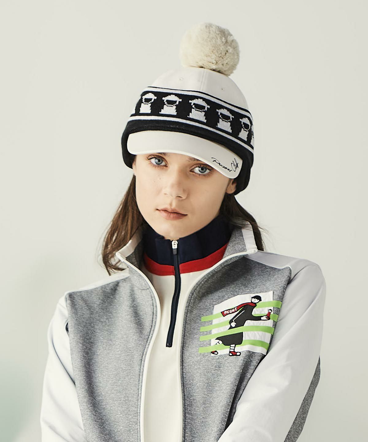 モデル着用画像（ホワイト）