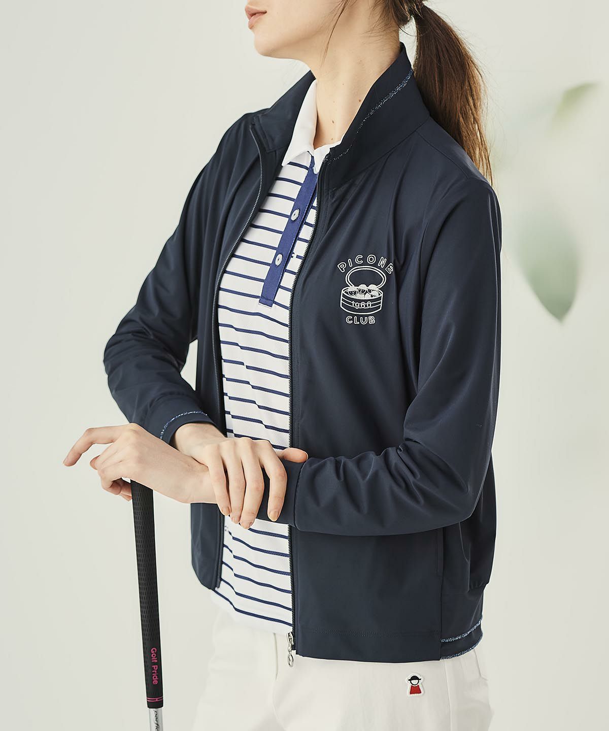 モデル着用画像(ネイビー)