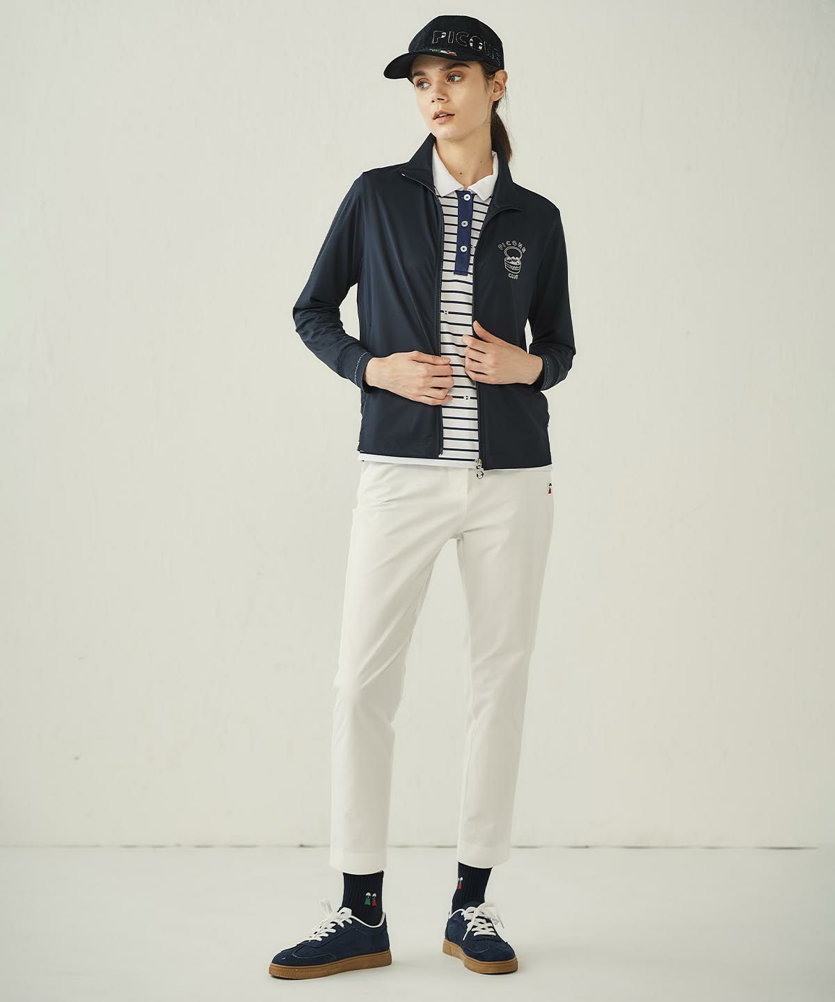 モデル着用画像(ネイビー)