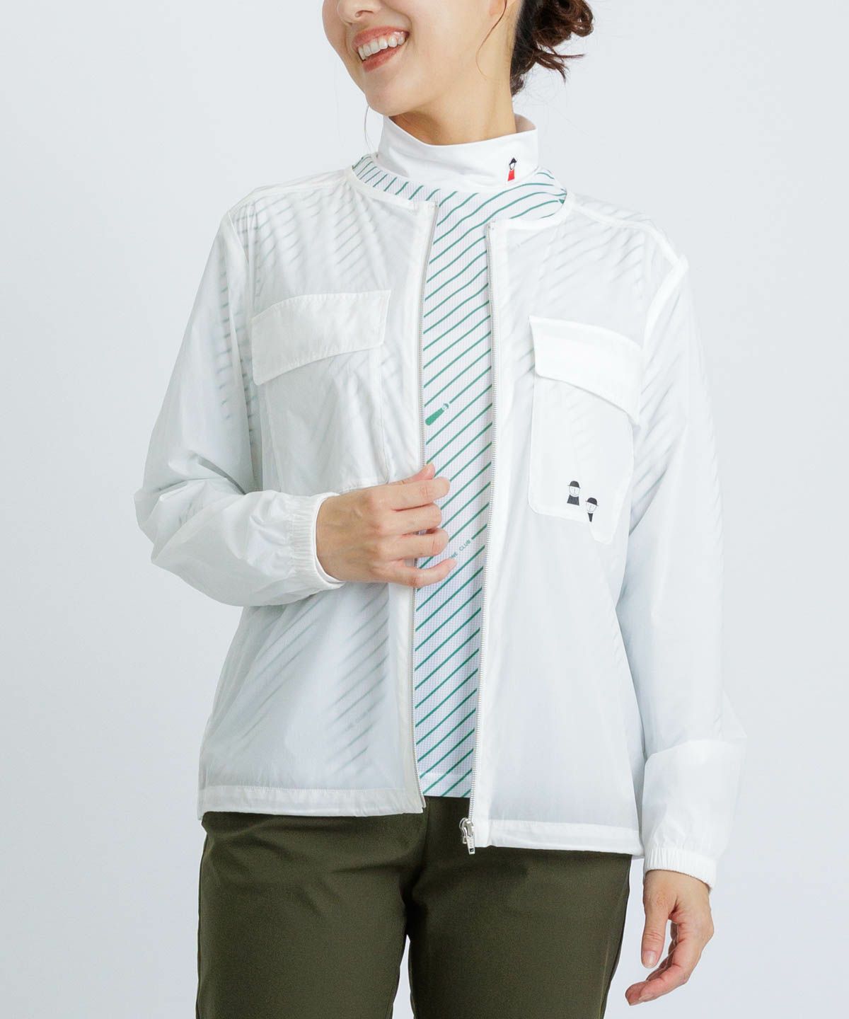 モデル着用画像(ホワイト)