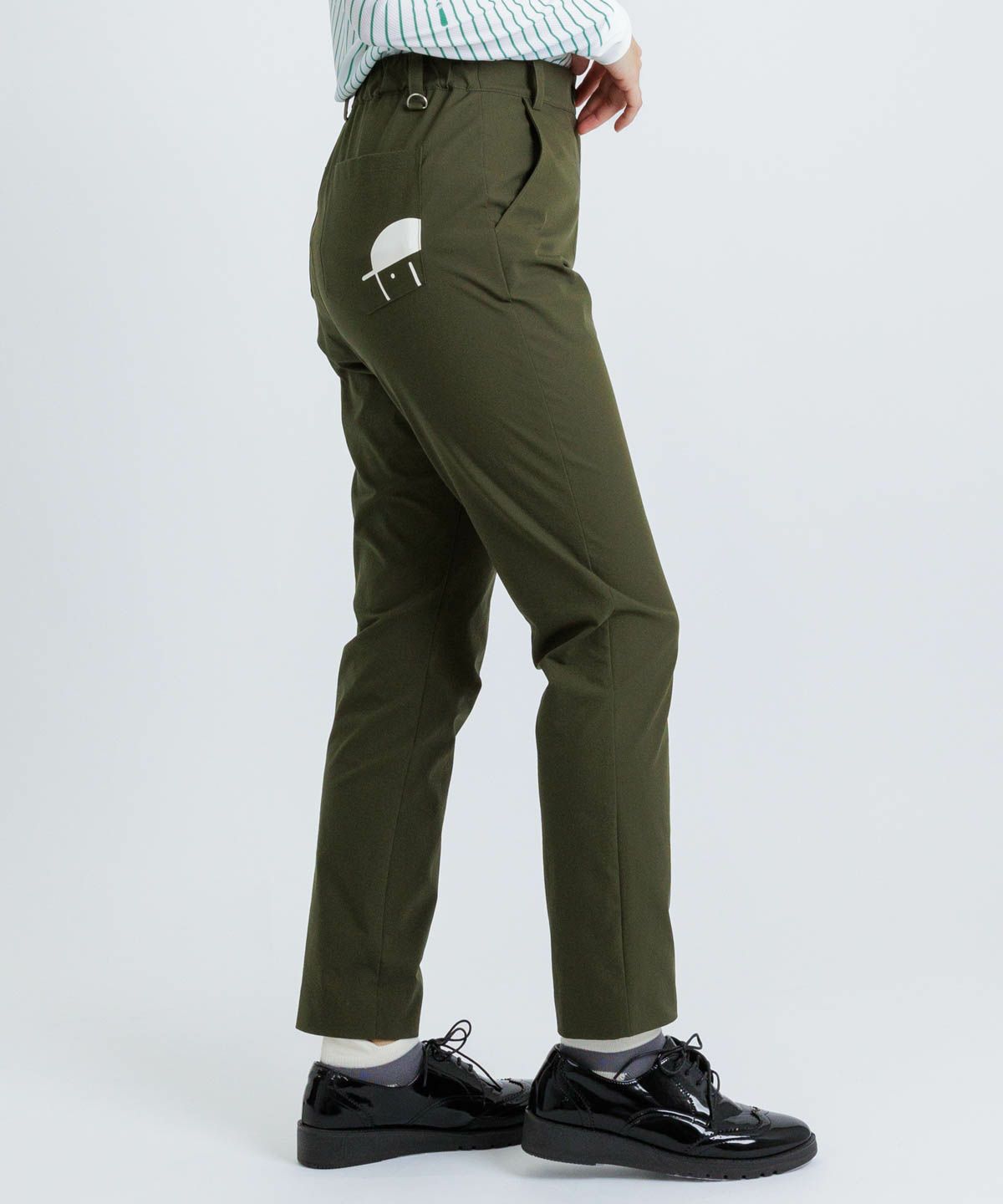 モデル着用画像(カーキ)