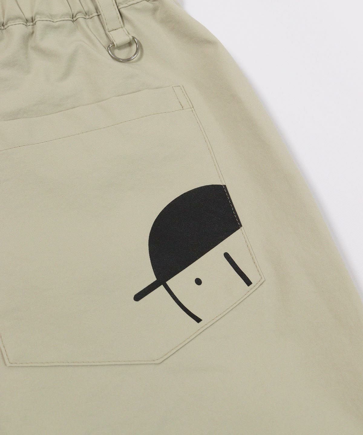 後ろポケット(ベージュ)