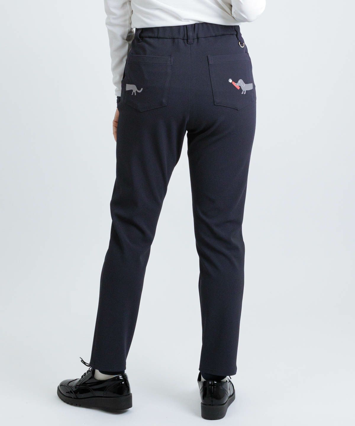 モデル着用画像(ネイビー)