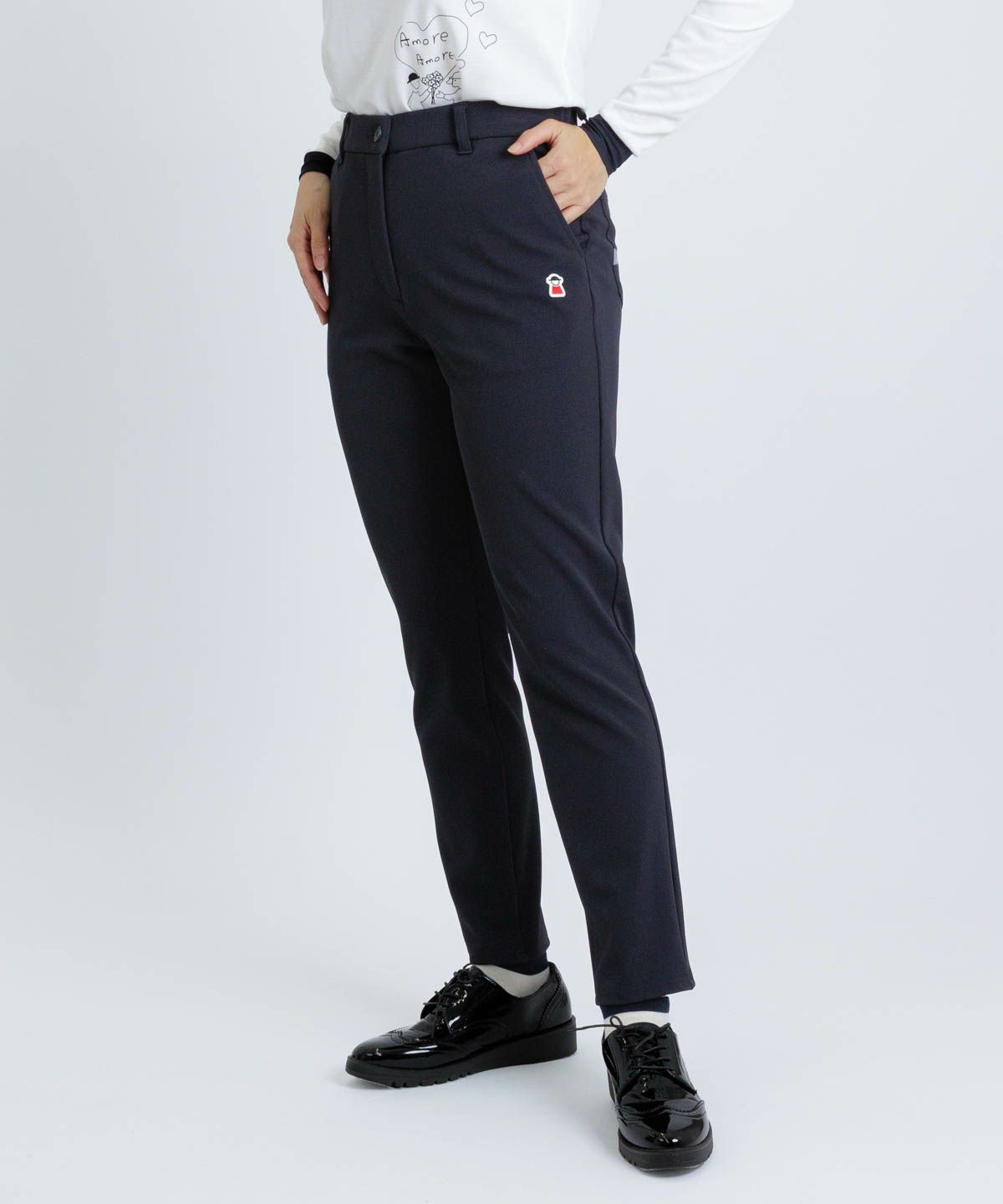 モデル着用画像(ネイビー)