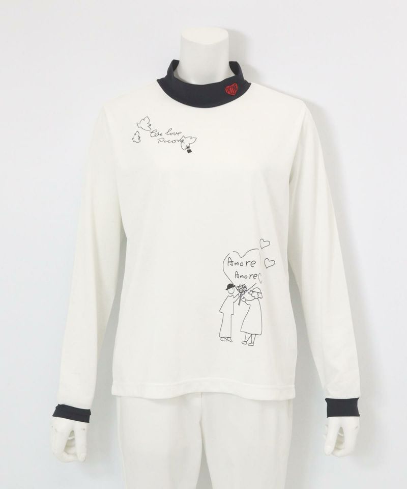 レイヤード風UV速乾プルオーバー|ピッコーネクラブ - ゴルフウェアや