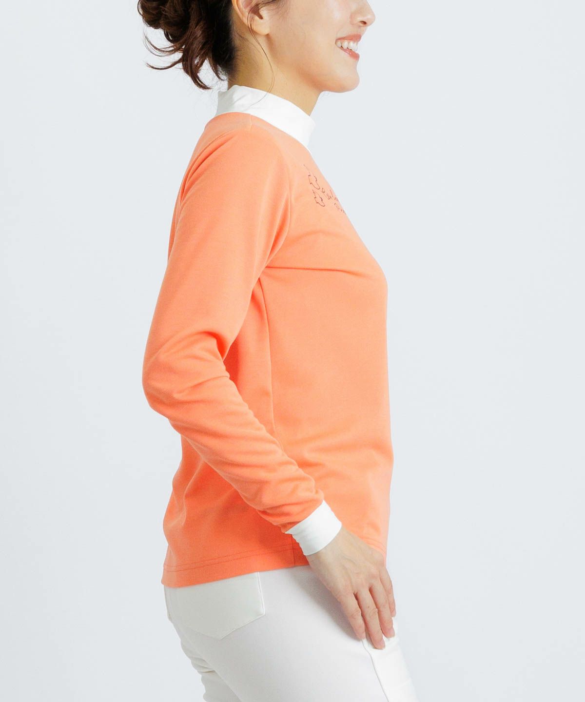 モデル着用画像(オレンジ)