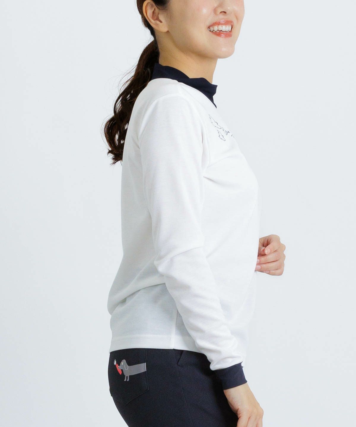 モデル着用画像(ホワイト)