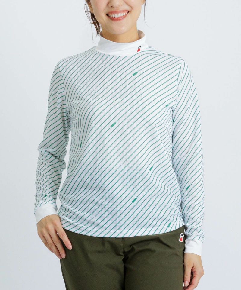バイアスストライプUV速乾プルオーバー|ピッコーネクラブ - ゴルフ