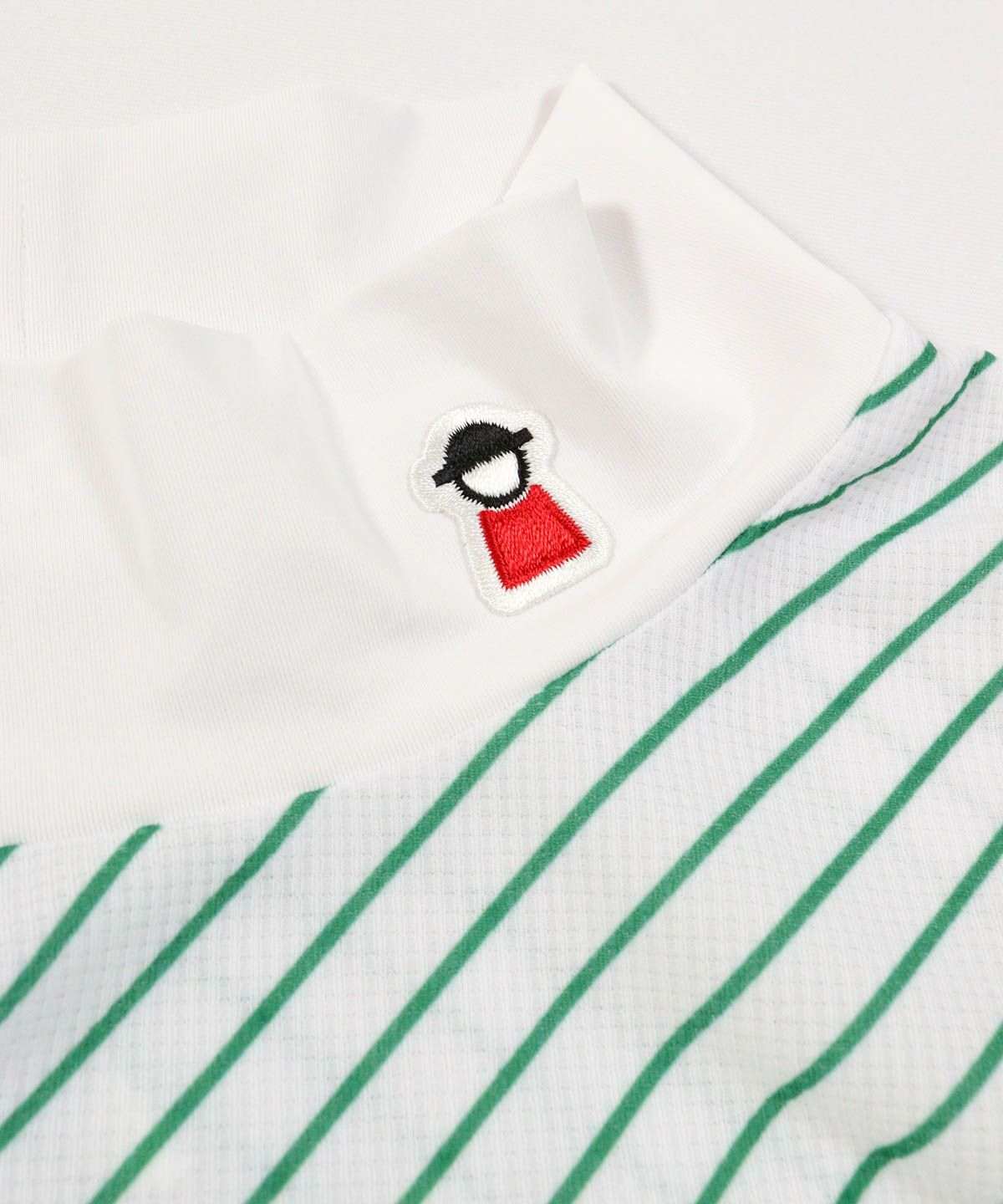 デザイン部分(ホワイト×グリーン)