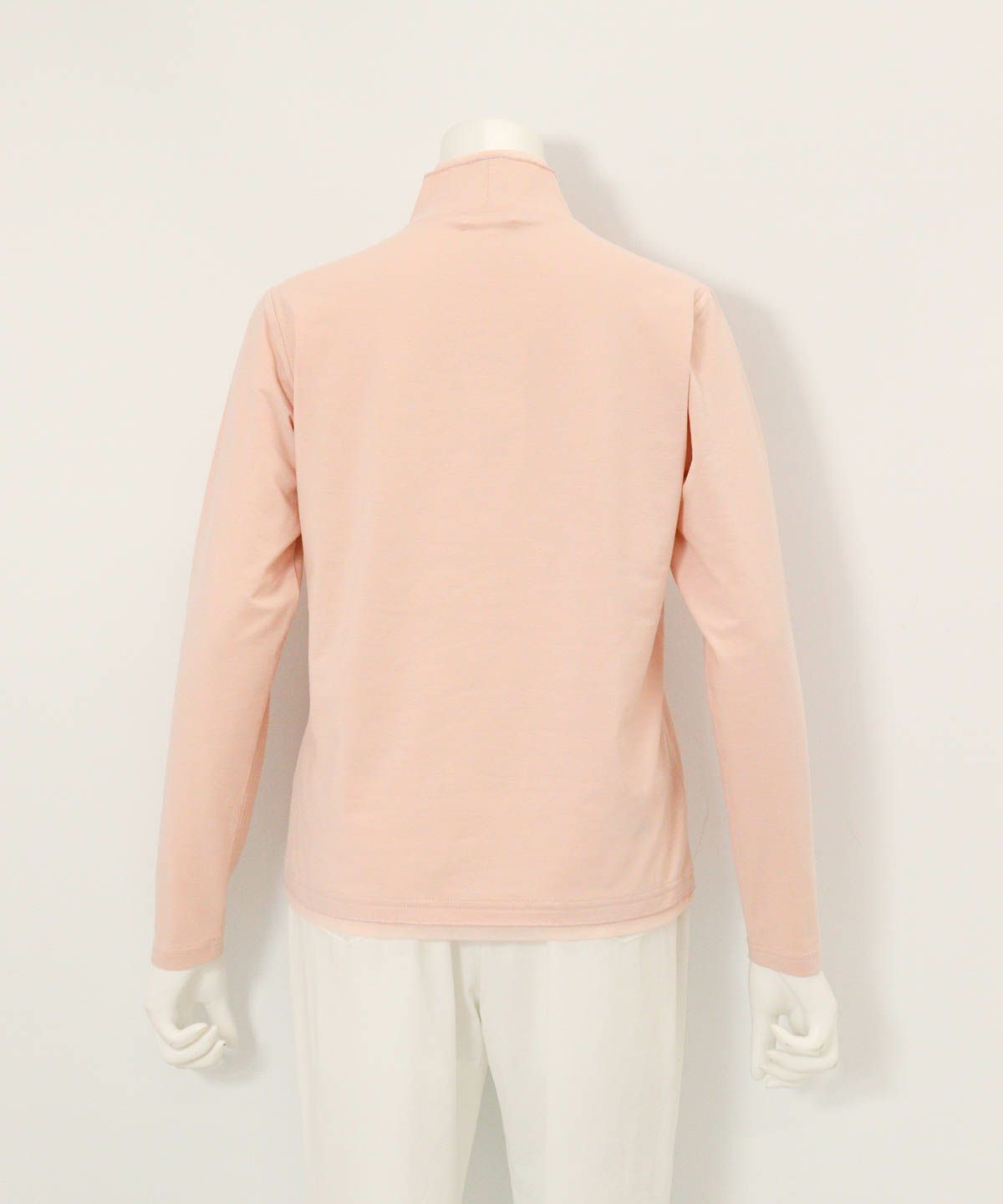 部分チュールUV冷感プルオーバー後（ピンク）