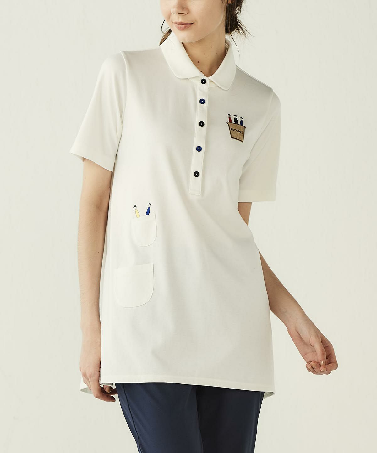 モデル着用画像(ホワイト)