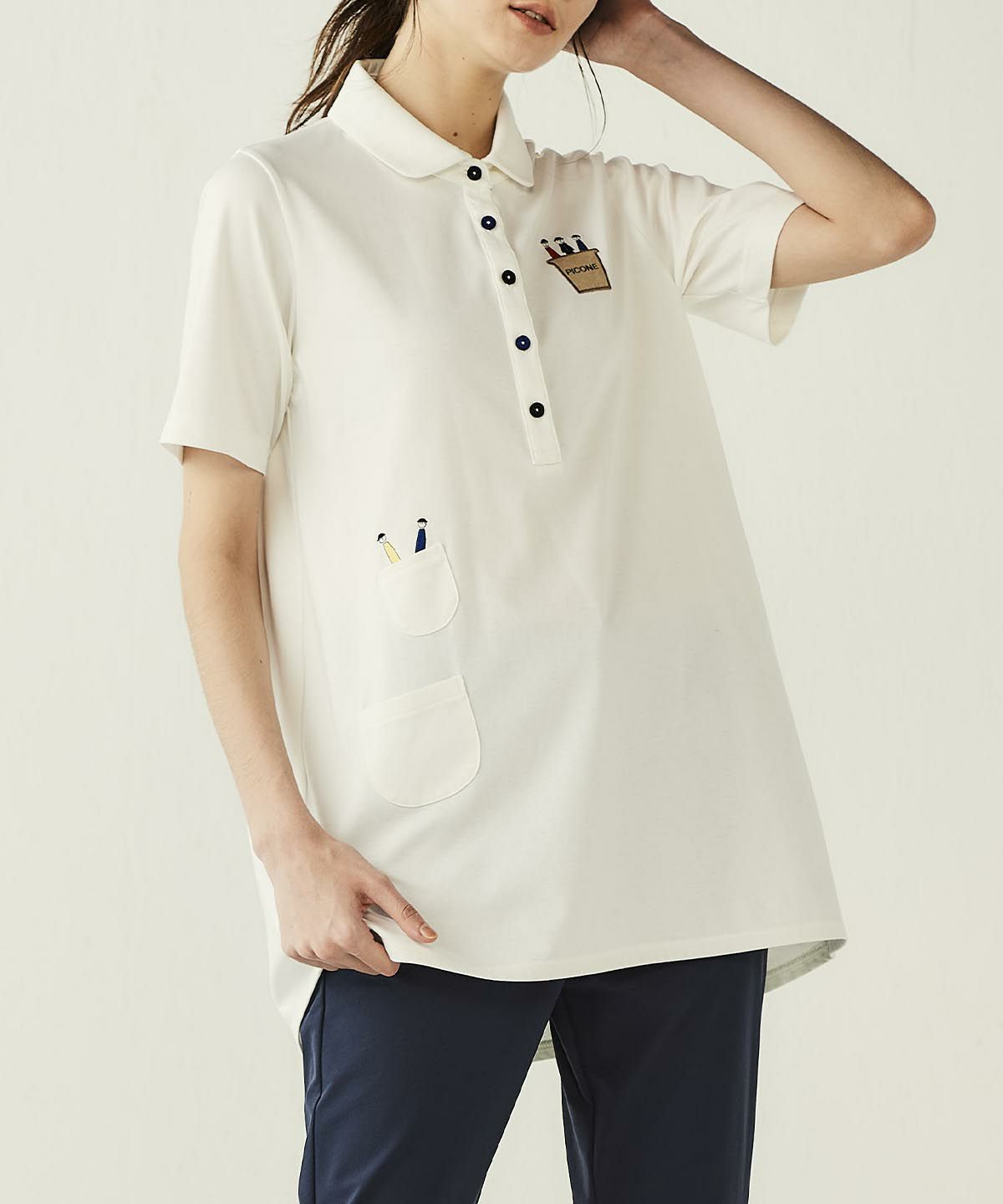 モデル着用画像(ホワイト)