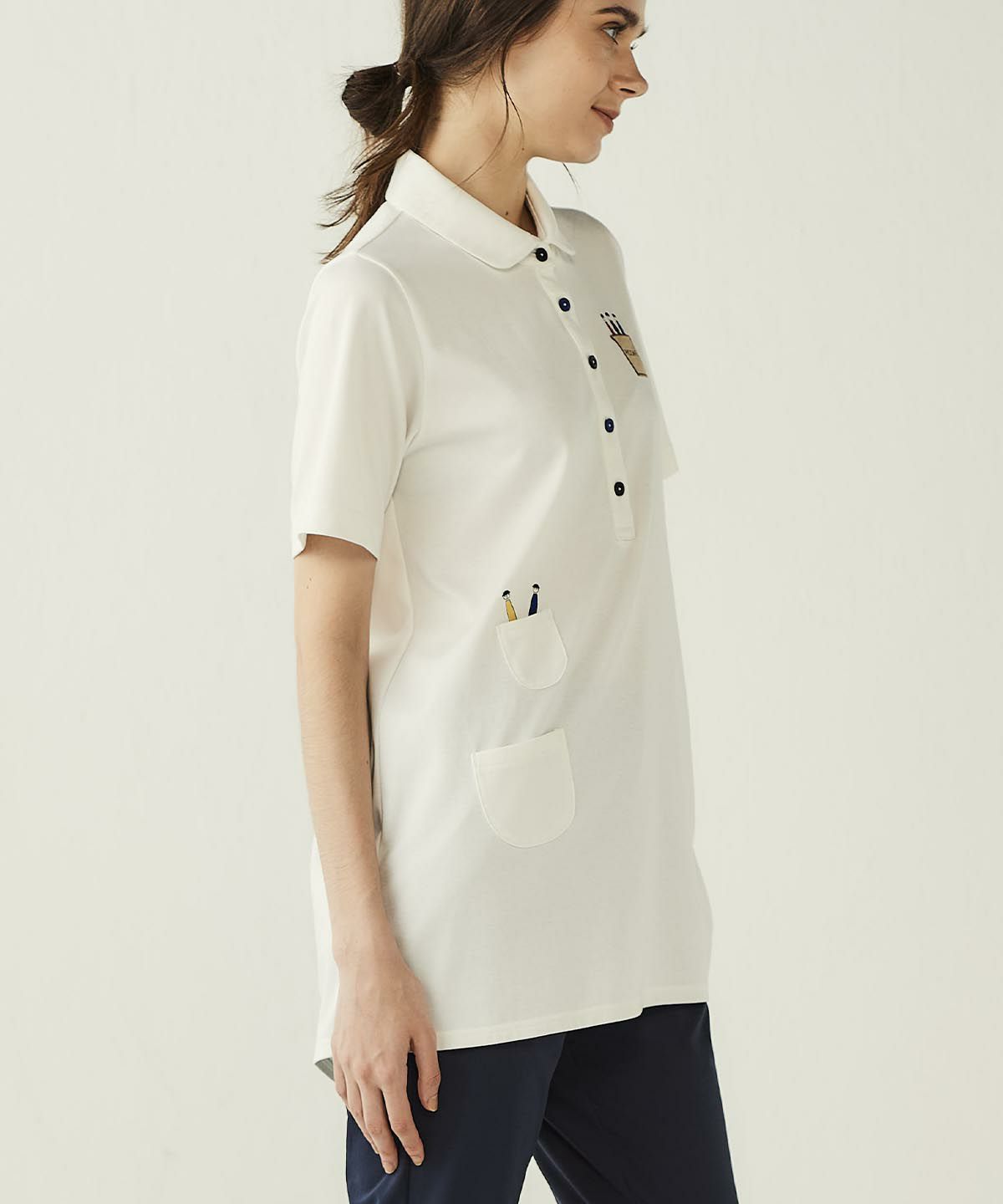 モデル着用画像(ホワイト)