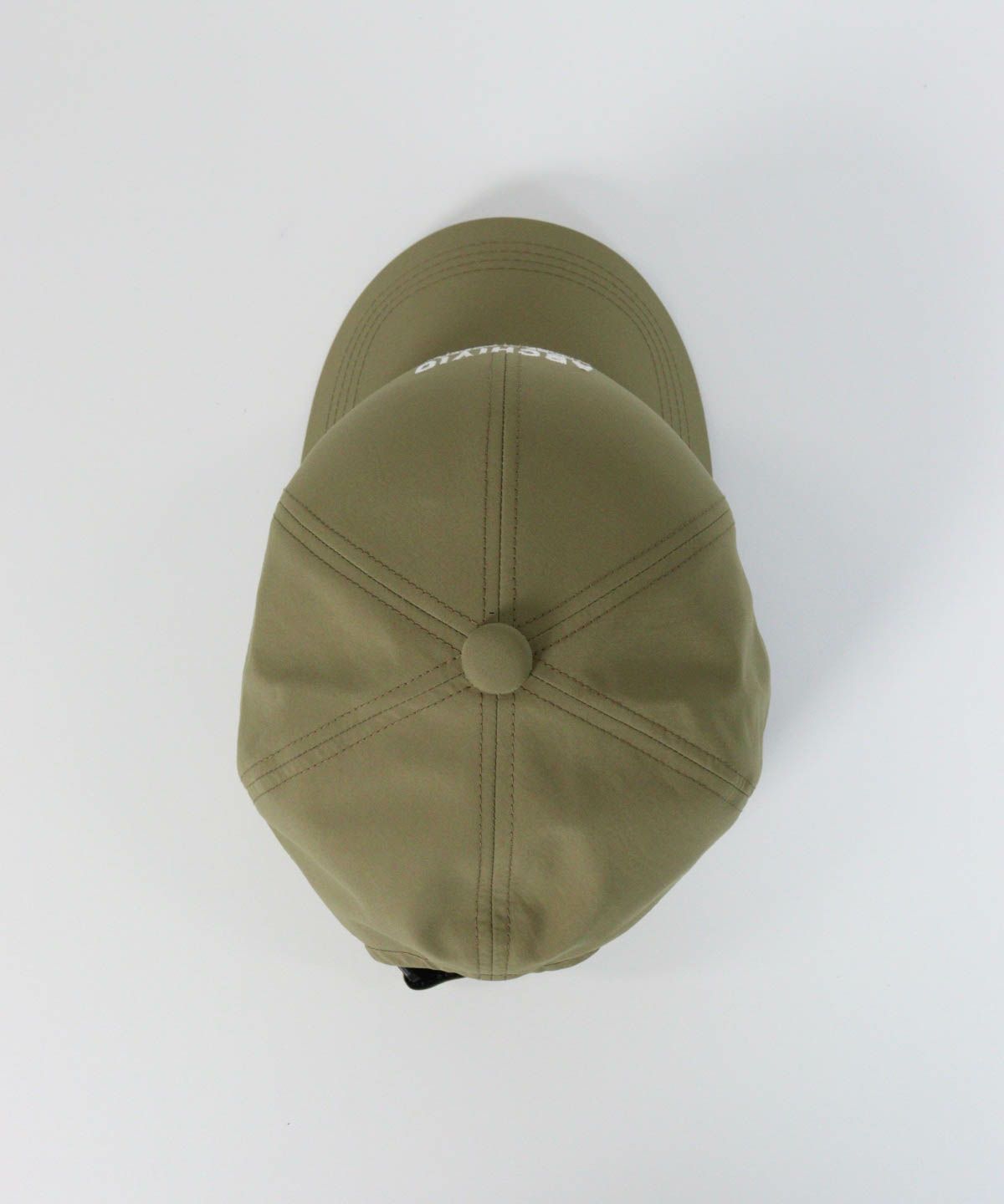 刺繍撥水キャップ上（カーキ）