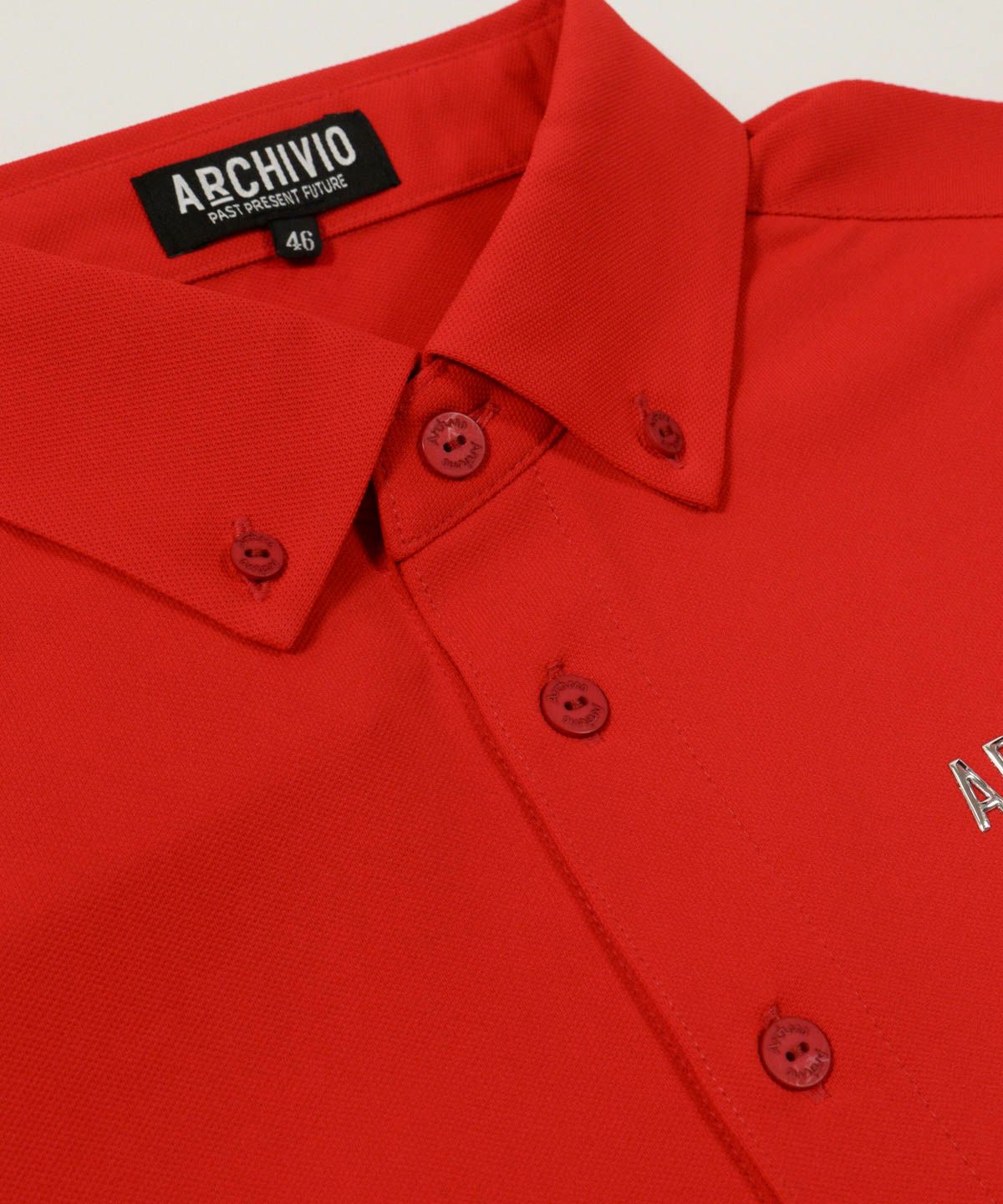 ボタン部分（レッド）