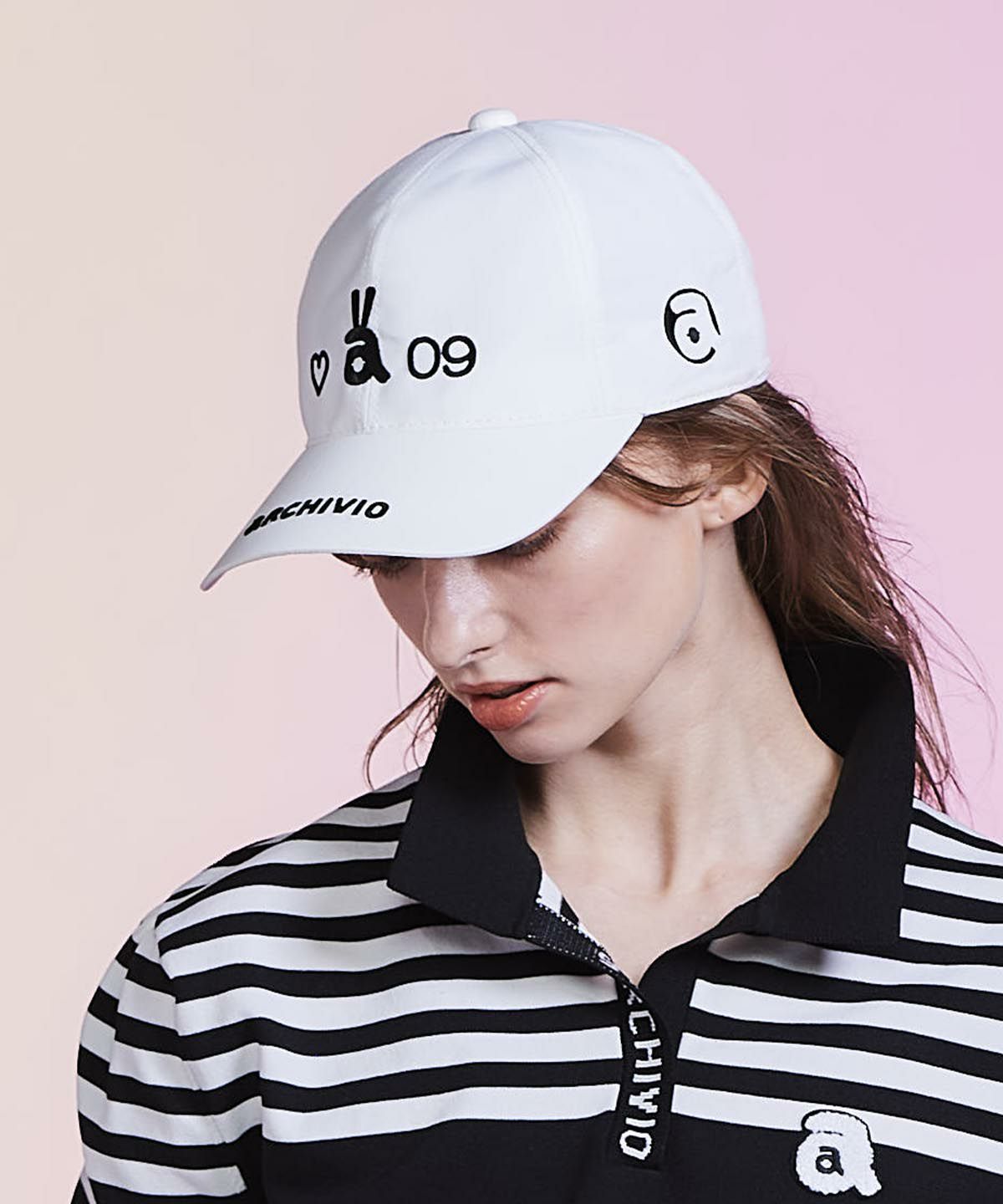 モデル着用画像（ホワイト）