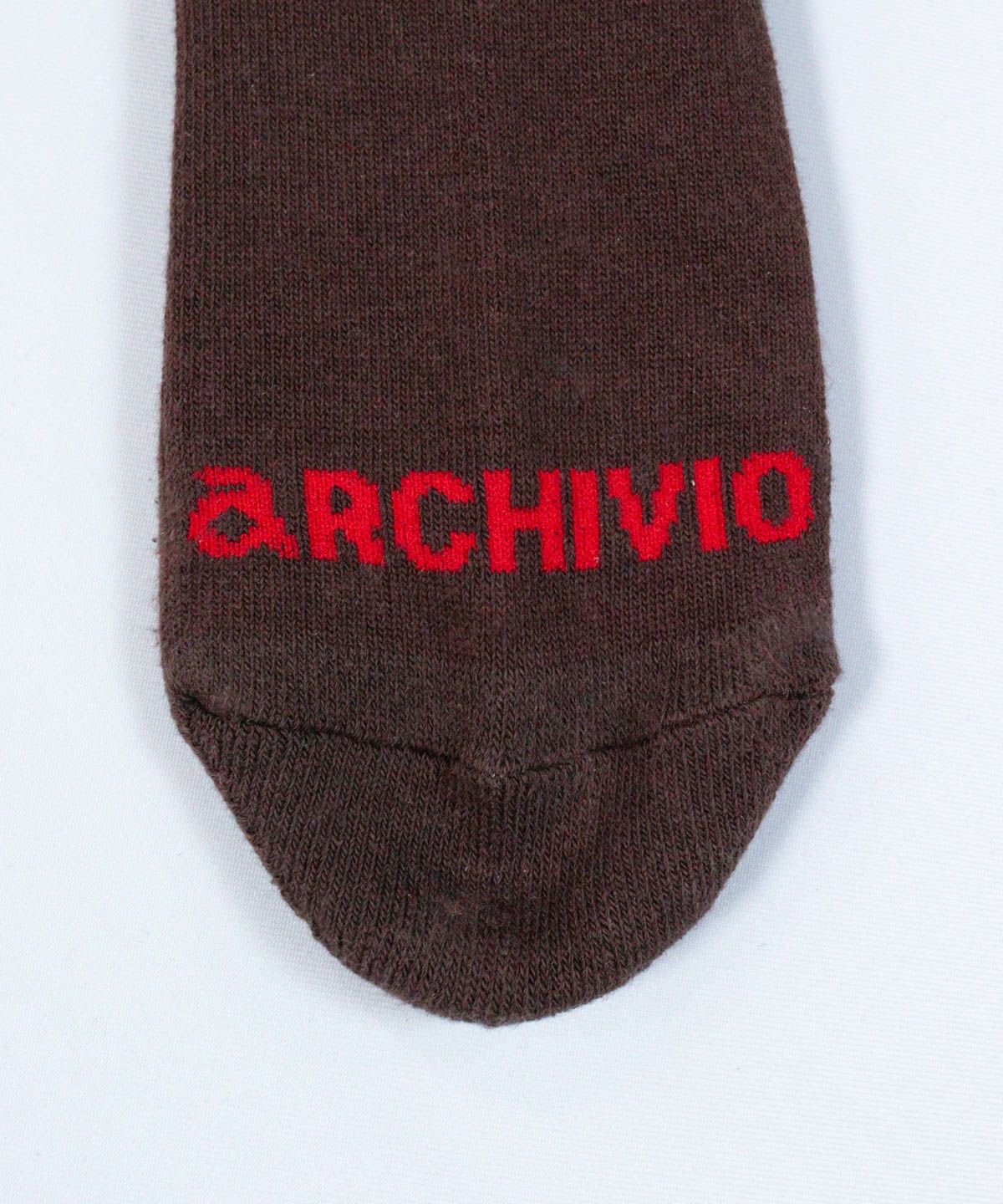 足先ロゴ部分（ブラウン）