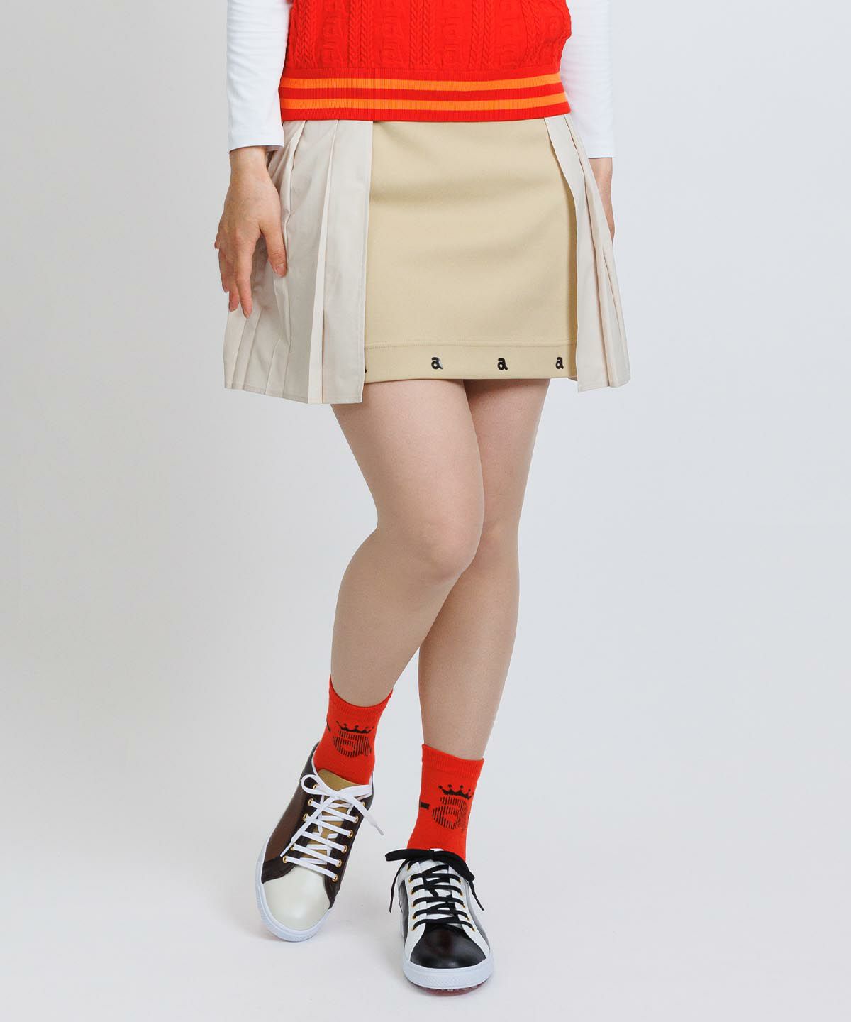 プリーツドッキングスカート|アルチビオ - ゴルフウェアや婦人服通販