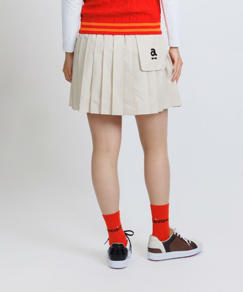 プリーツドッキングスカート|アルチビオ - ゴルフウェアや婦人服通販