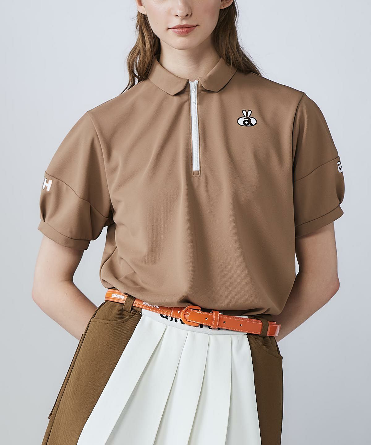 モデル着用画像（ブラウン）