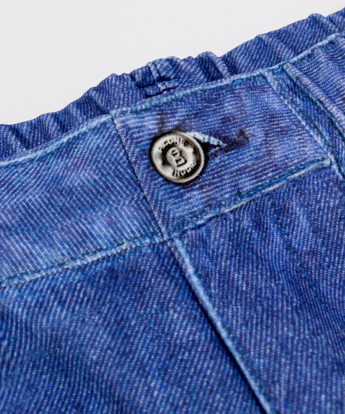 ウエスト部分（ブルー）