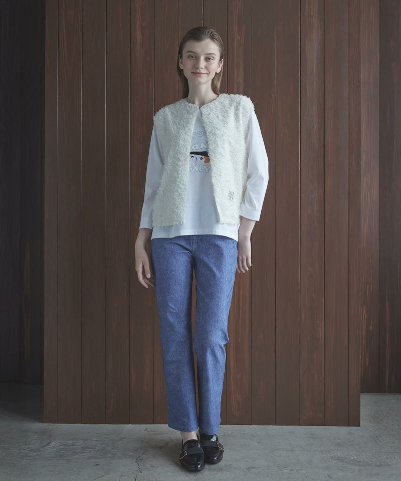 デニム風イージーパンツ|スタジオピッコーネ - ゴルフウェアや婦人服通販