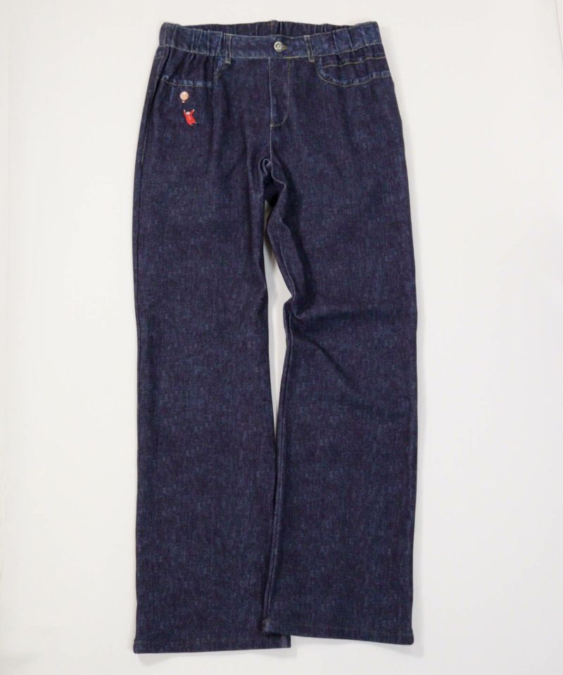 デニム風イージーパンツ|スタジオピッコーネ - ゴルフウェアや婦人服通販