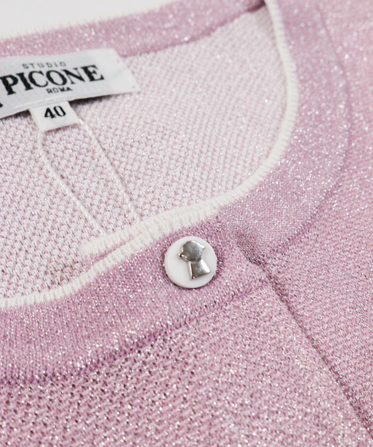 襟元部分（ピンク）