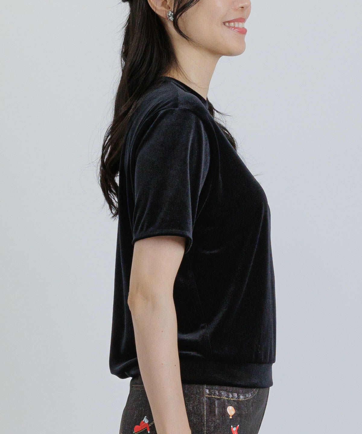 モデル着用画像（ブラック）