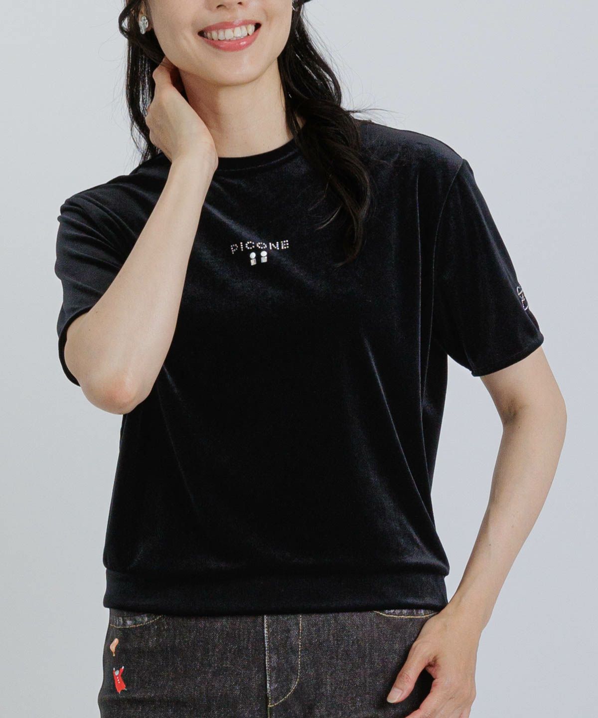 モデル着用画像（ブラック）