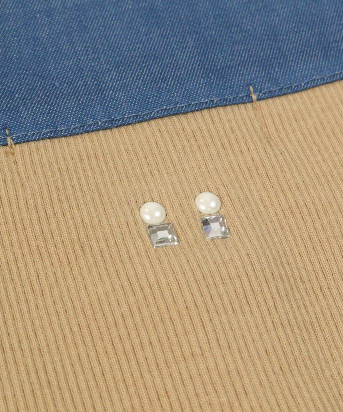 後首元部分（ベージュ）