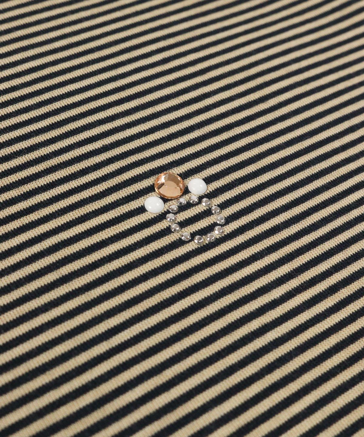 ビジュー部分（ベージュ）