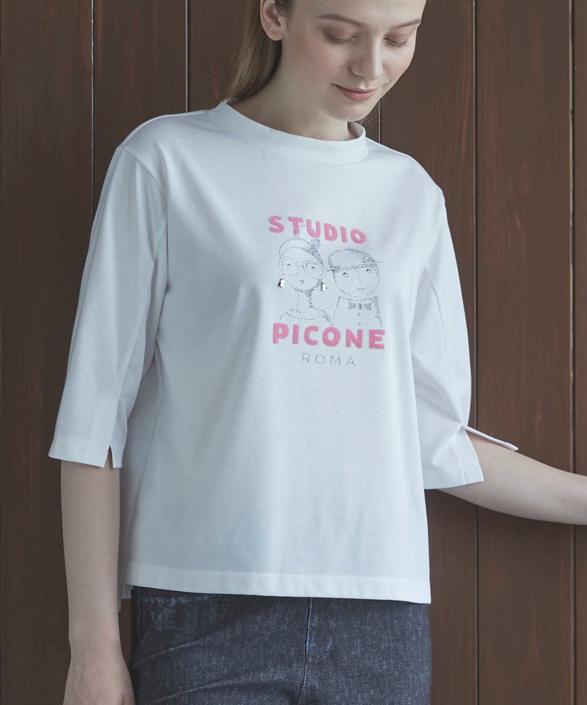 モデル着用画像（ホワイト）