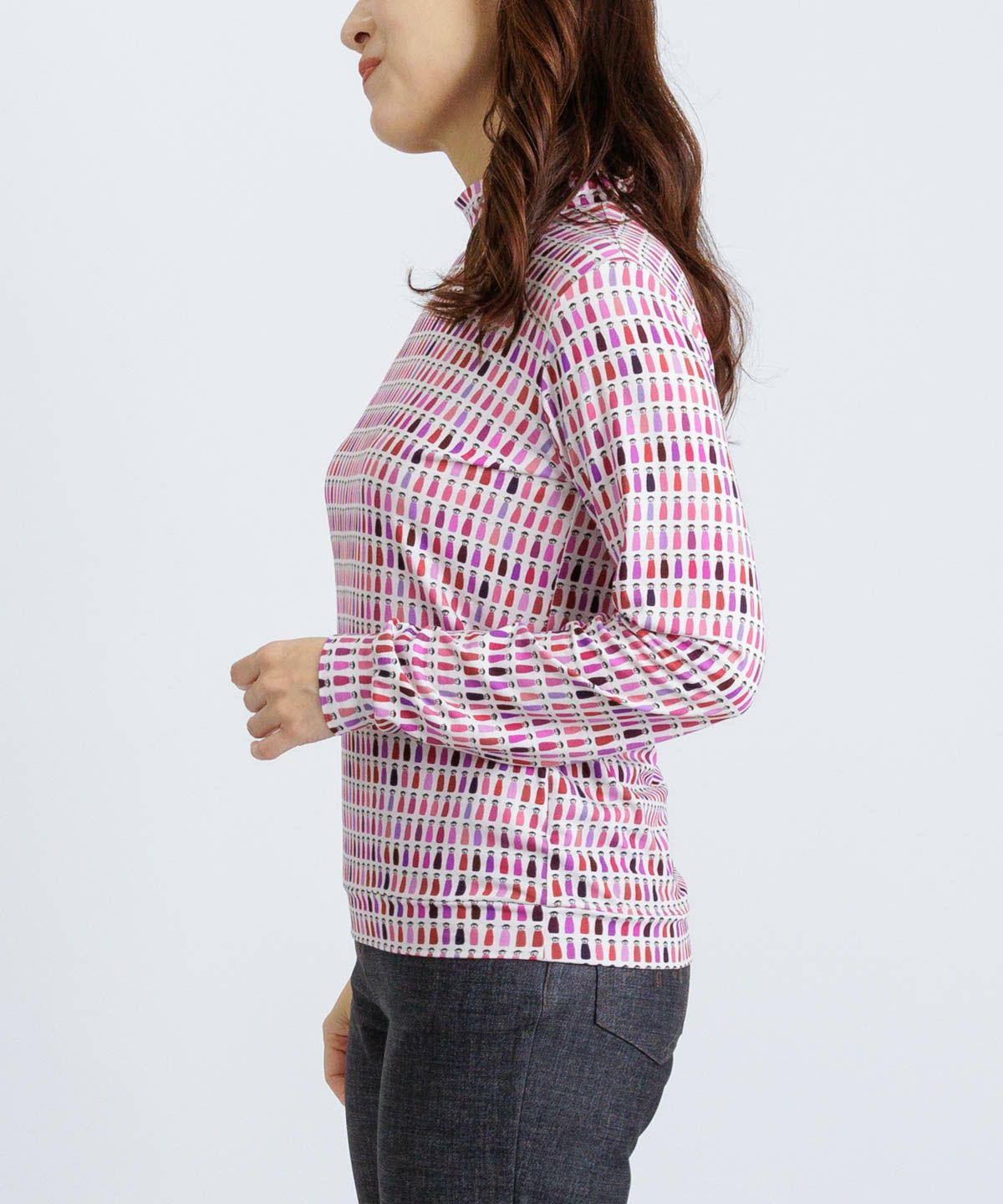 モデル着用画像（レッド）