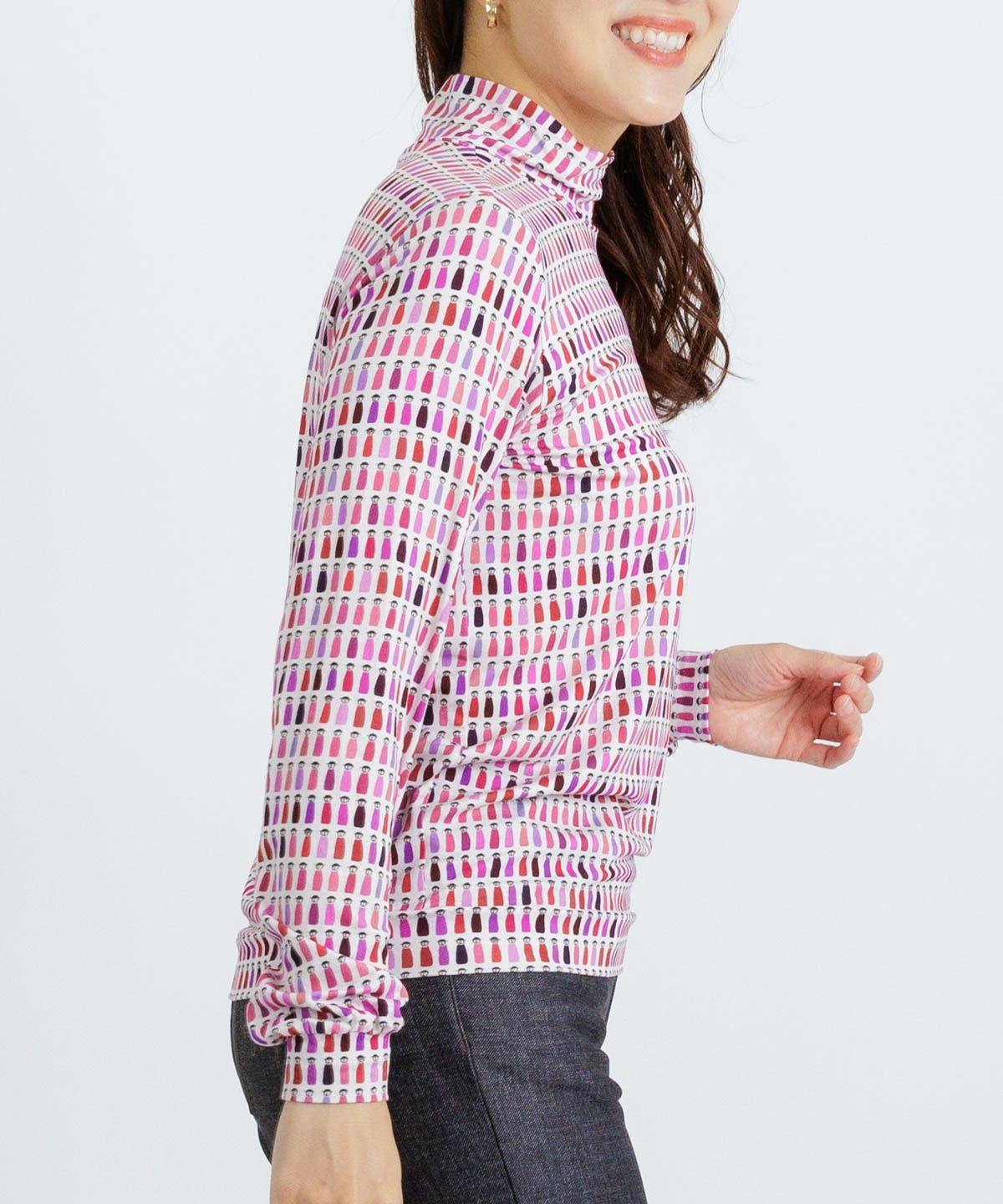 モデル着用画像（レッド）