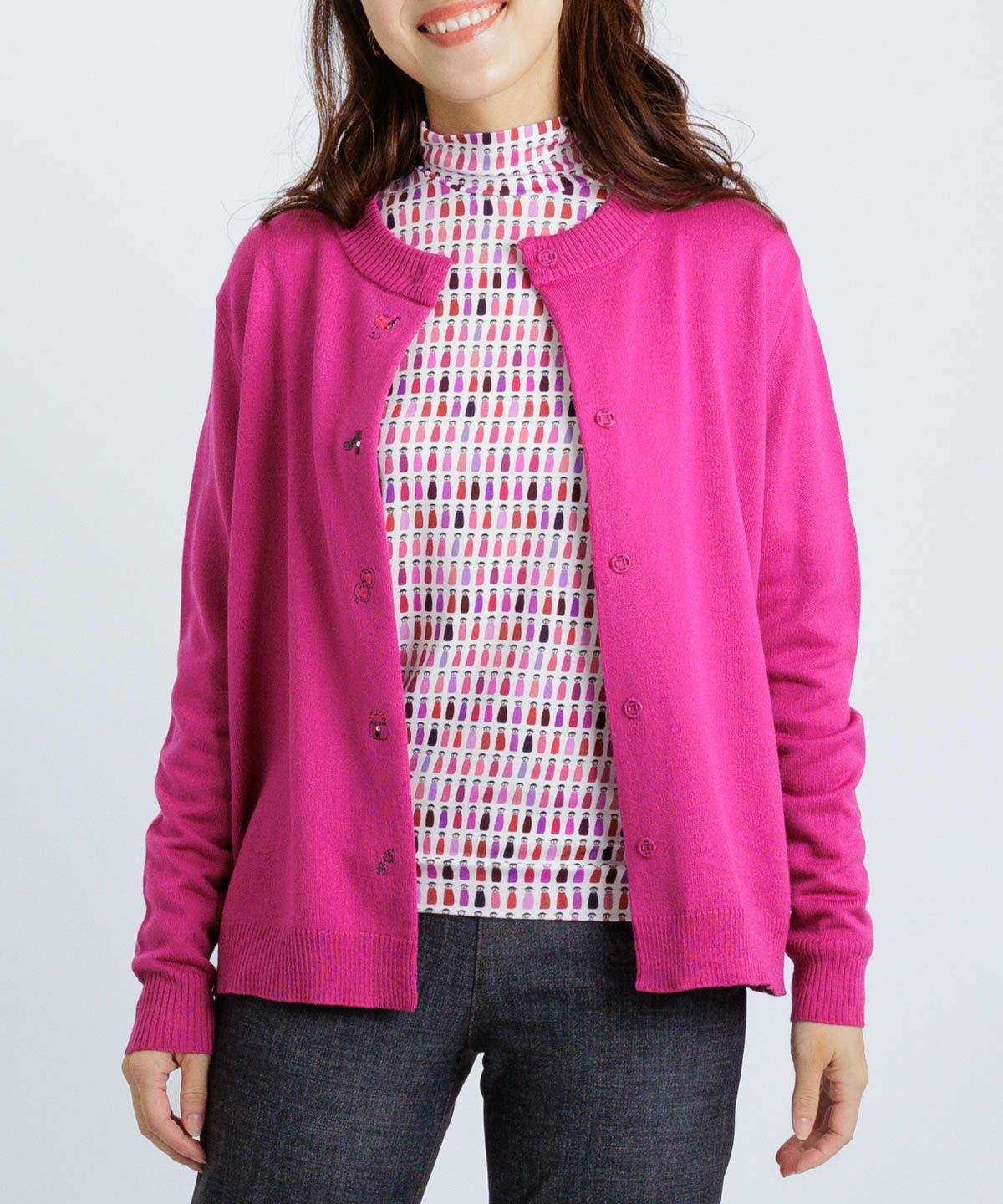 モデル着用画像（レッド）