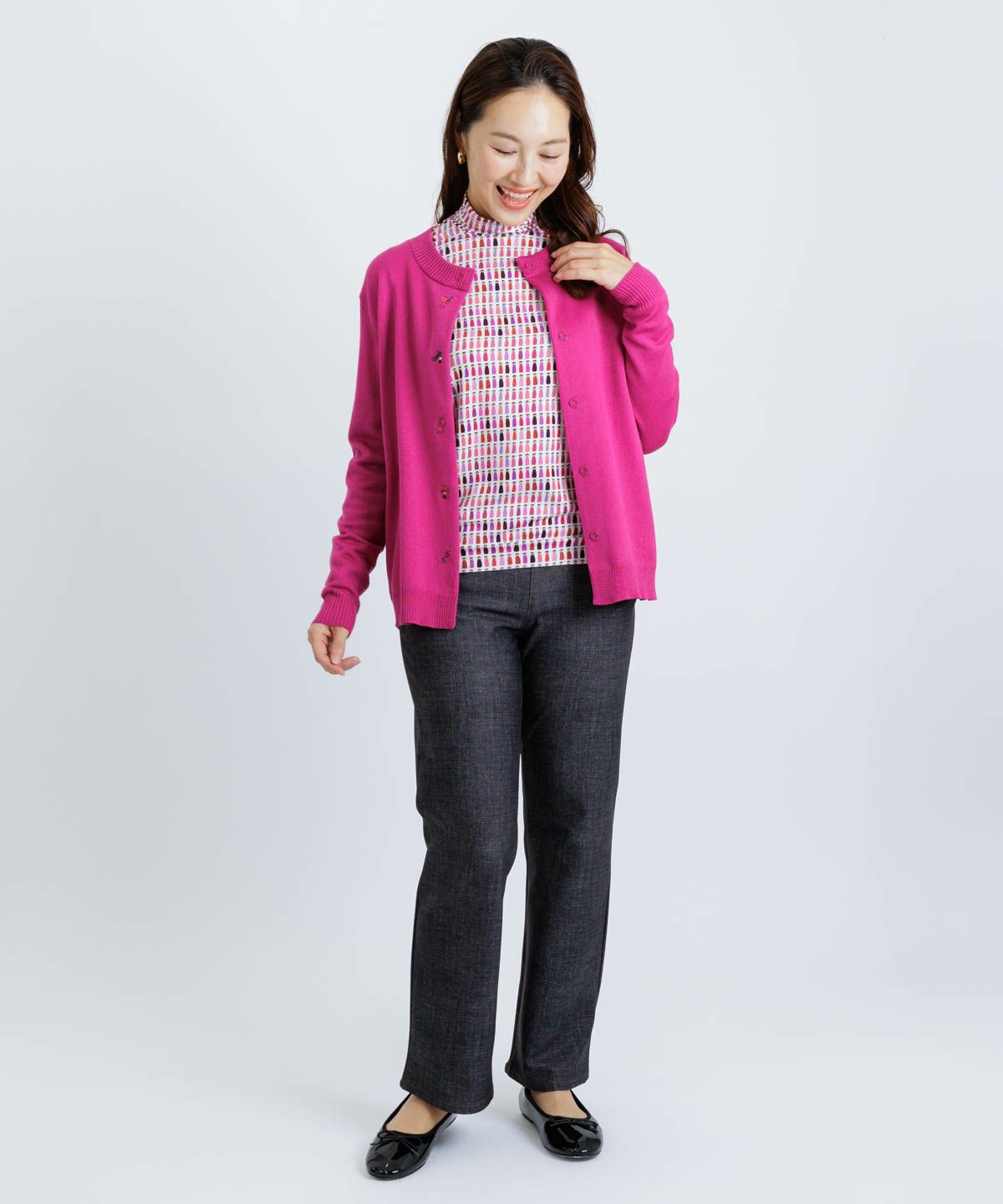 モデル着用画像（レッド）