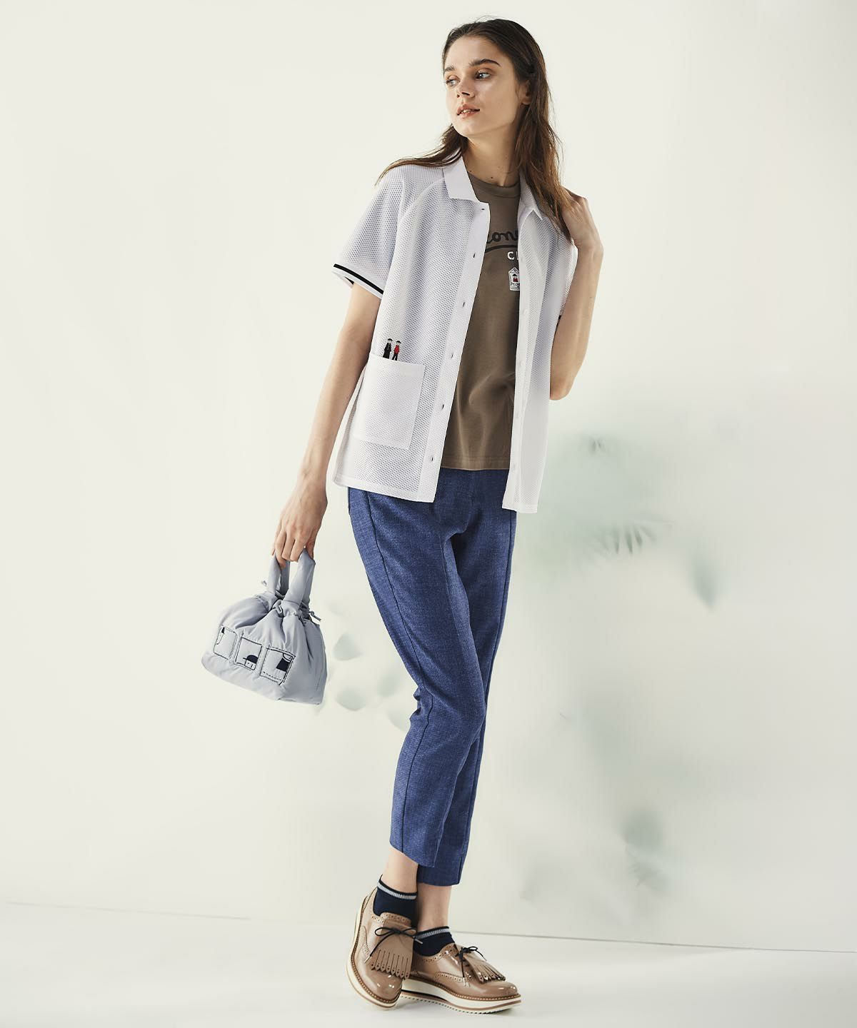 モデル着用画像（ホワイト）