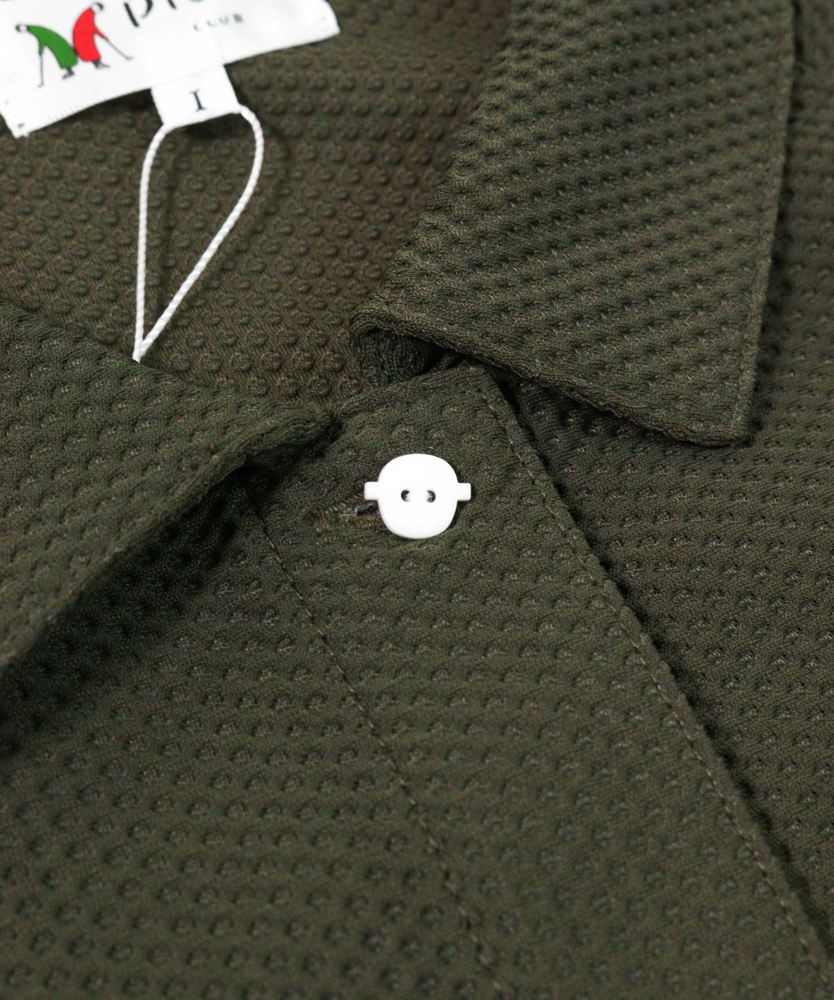 ボタン部分（カーキ）