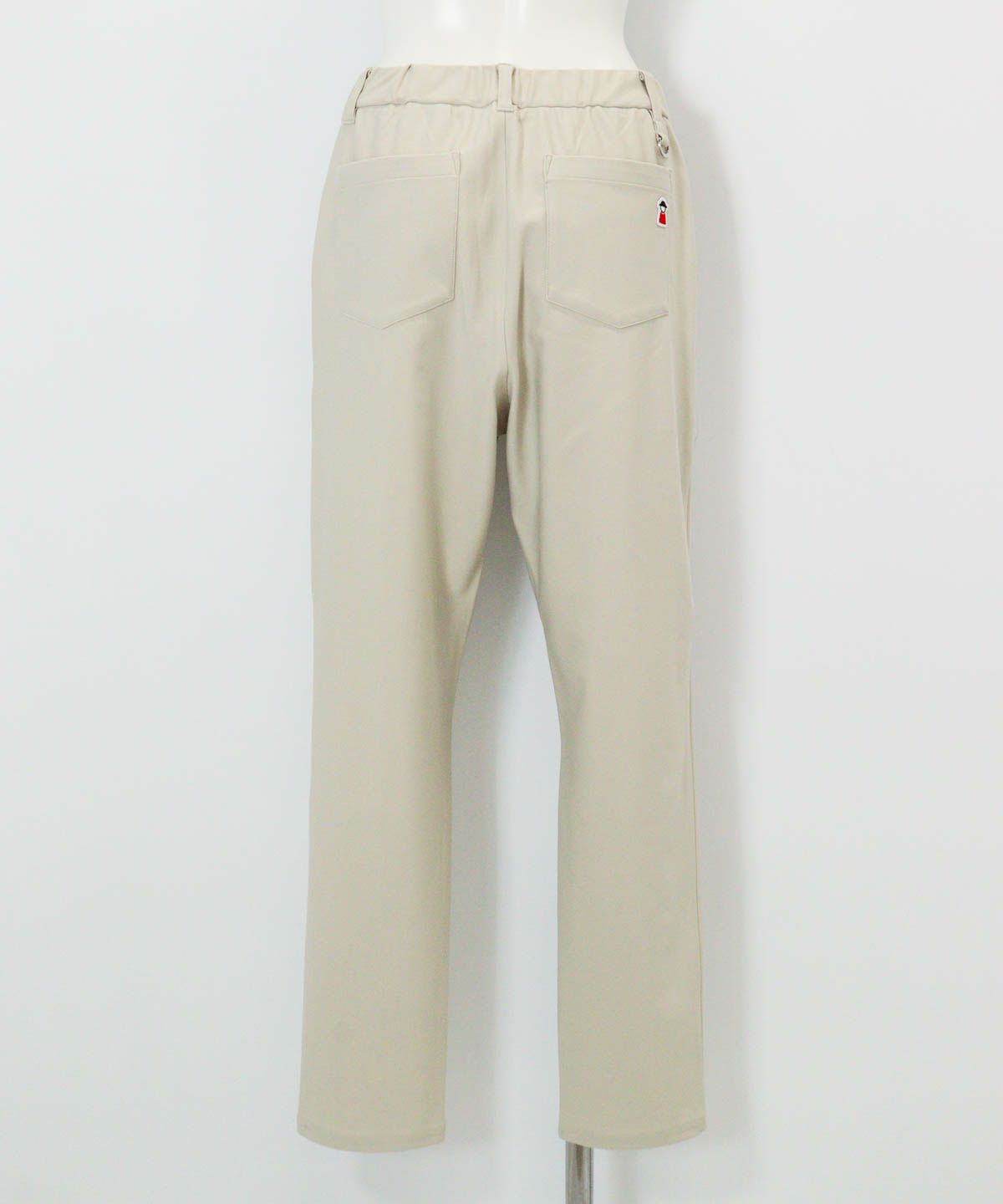 ＵＶ冷感ストレッチパンツ後（ベージュ）