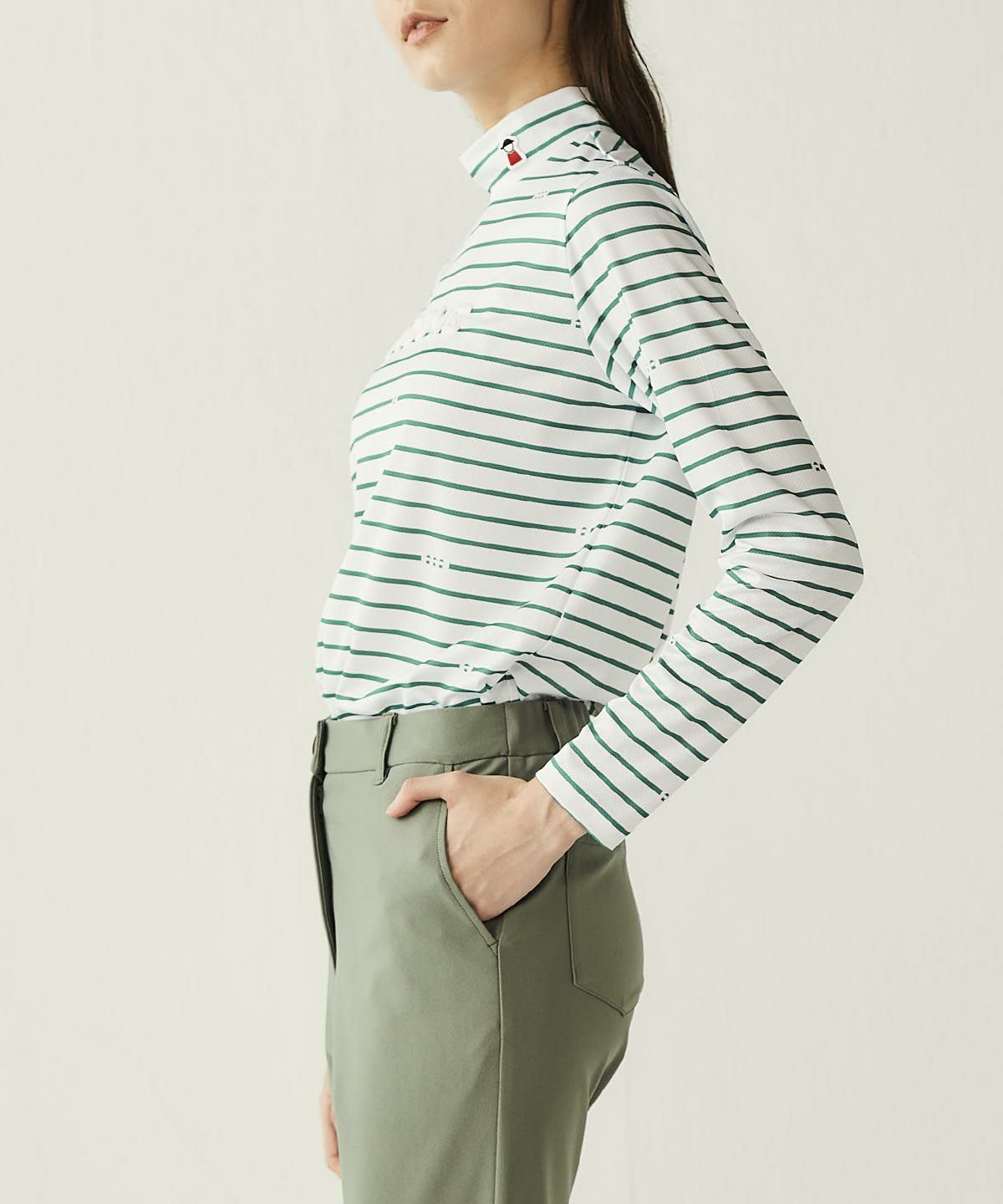 モデル着用画像（グリーン）