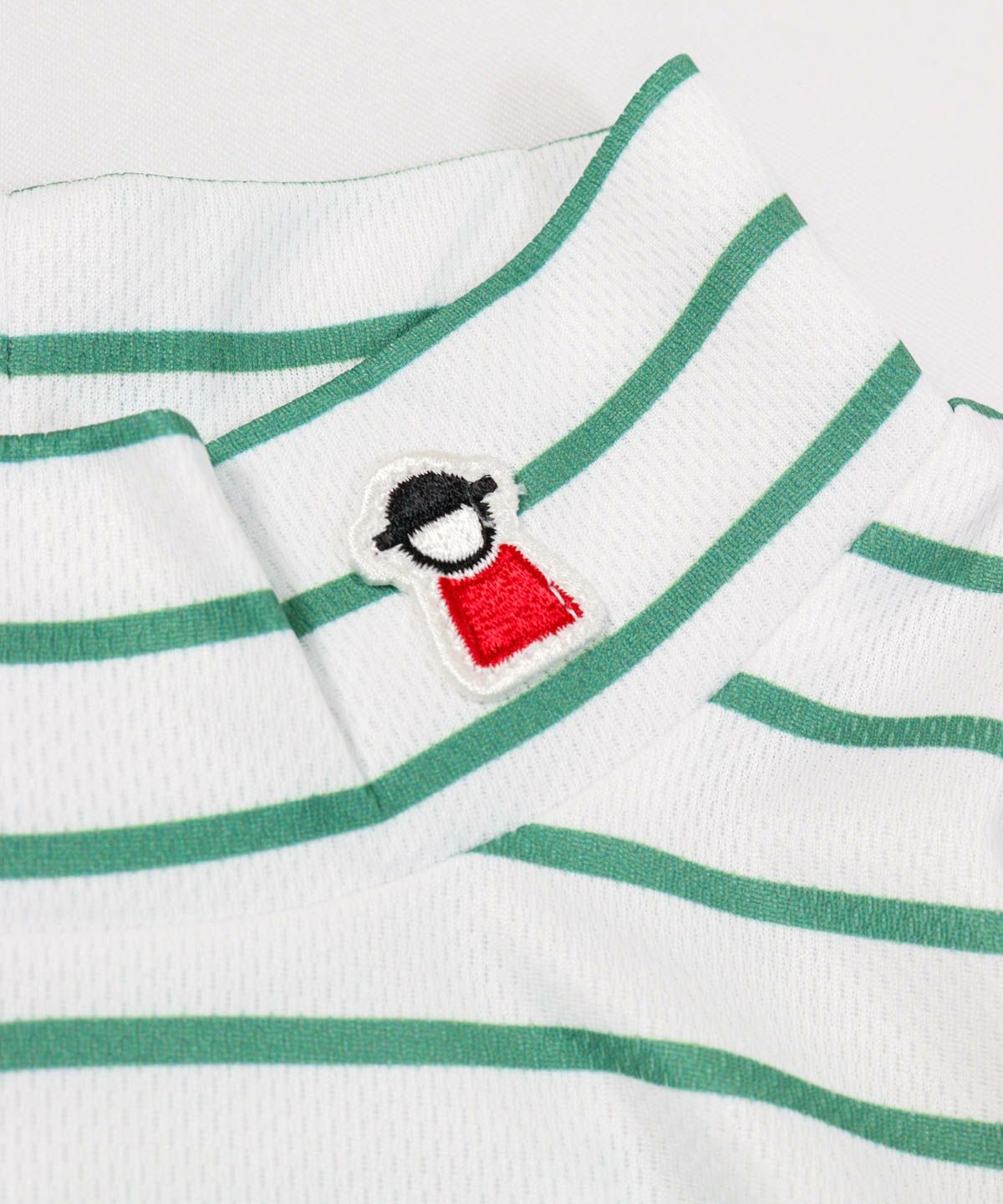 ワッペン部分（グリーン）