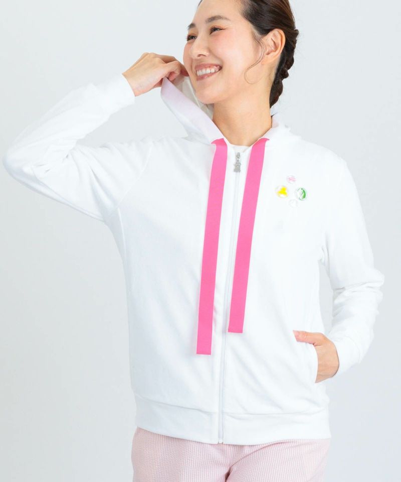 オンラインストア・店舗限定商品】コットン混パイルジップ