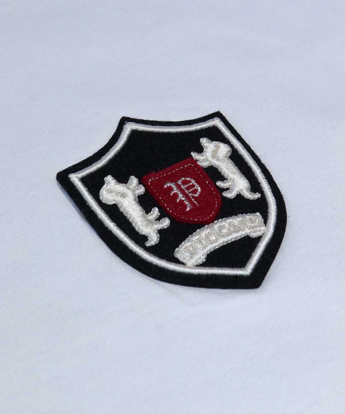 エンブレム風ワッペンTシャツ|カーサピッコーネ - ゴルフウェアや婦人